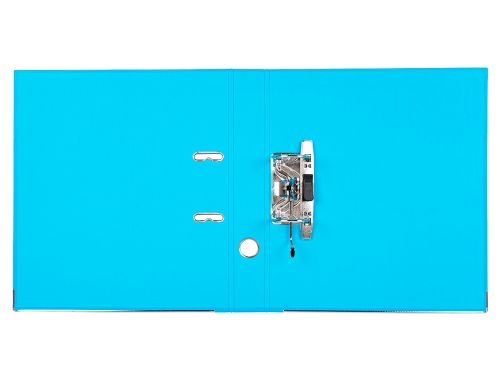Pasta de arquivo de alavanca liderpapel documenta pvc din a4 lombada 52mm celeste , Liderpapel , 79695 , 8423473873858